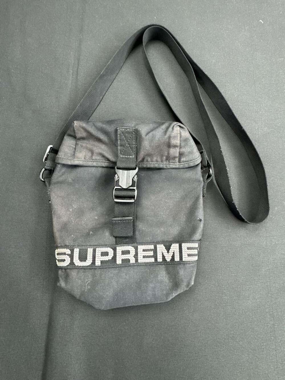 Supreme Field Side Bag Black